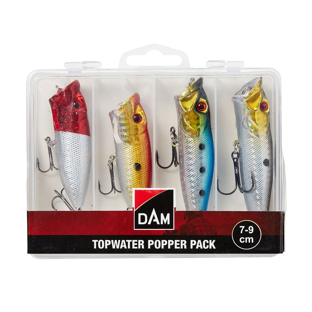 Dam Popper Sortiment 11-13gr 4stk Poppere