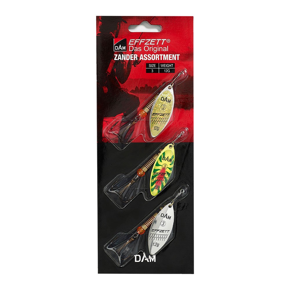 Dam Spinner Sortiment Sandart 12gr 3stk Spinnere
