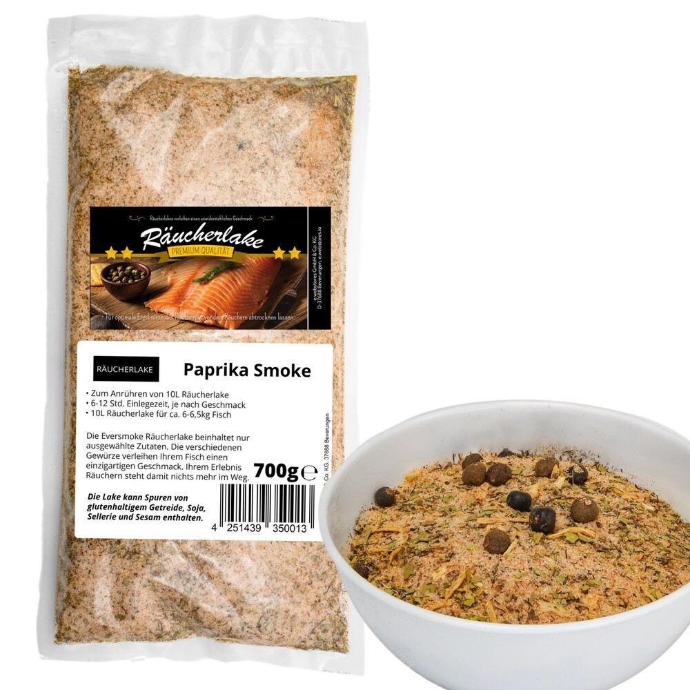 Eversmoke Saltlage Til Rygning Klar Til Brug Paprika Smoke Rygeovn