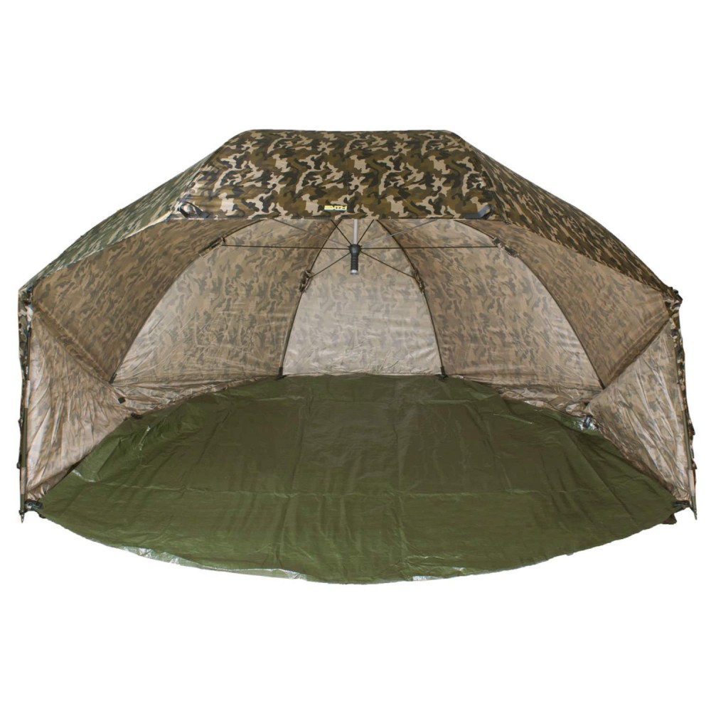 Faith Oval Brolly Complete 60inch Camo Brolly