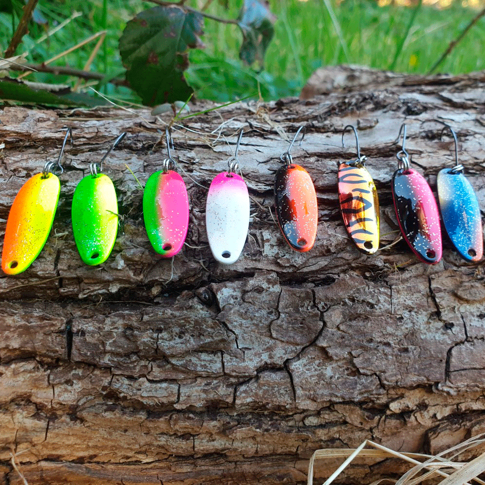 Fish Innovations Es Spoon   8cm   5gr Pink Black Fish Innovations