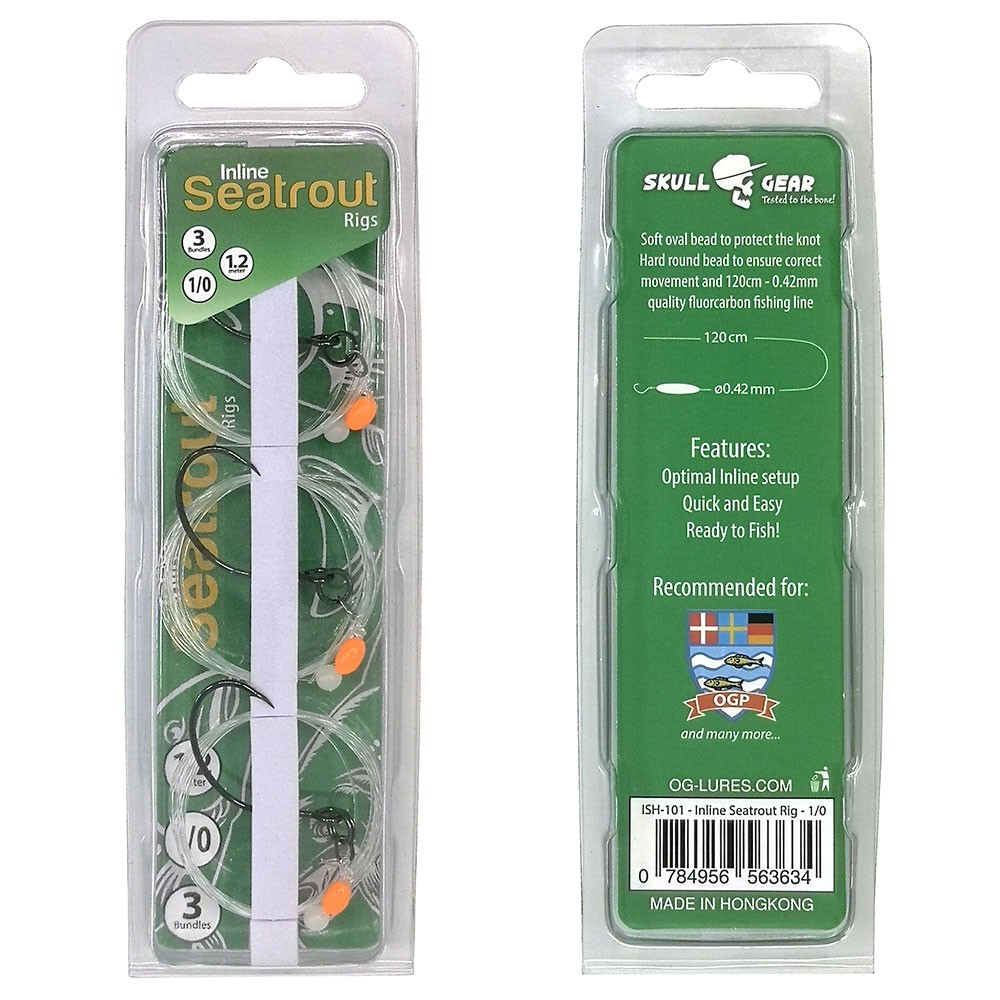 Og Lures Inline Seatrout Rig     Fiskekroge