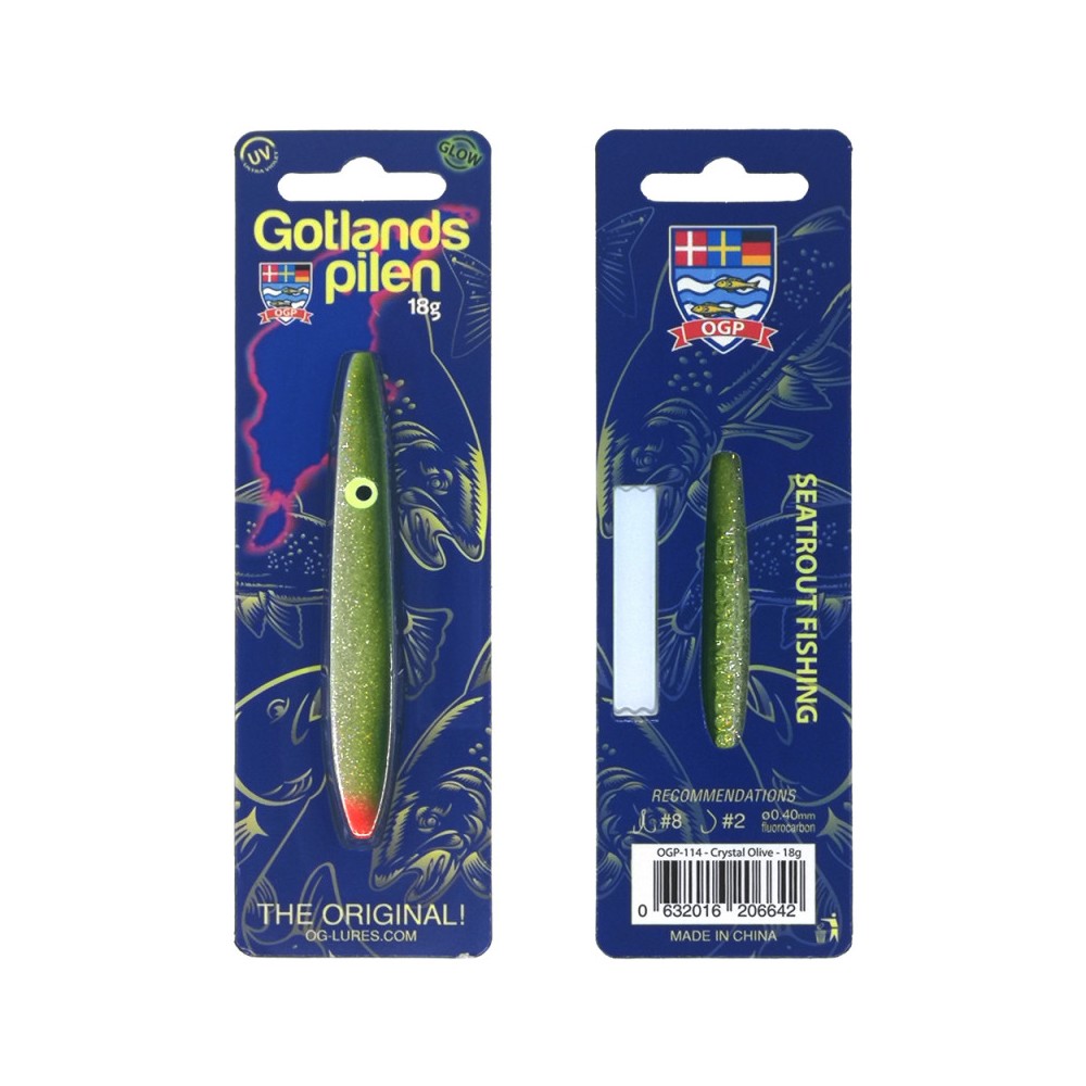 Ogp Gotlandspilen 18 Gr Crystal Olive Gennemløber