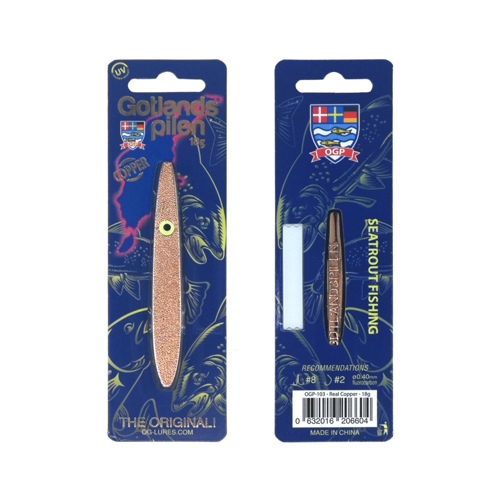Ogp Gotlandspilen 18 Gr Real Copper Gennemløber