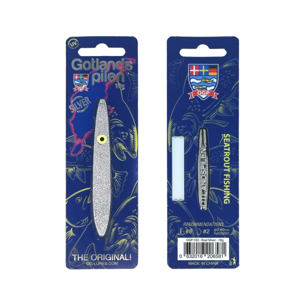 Ogp Gotlandspilen 18 Gr Real Silver Gennemløber