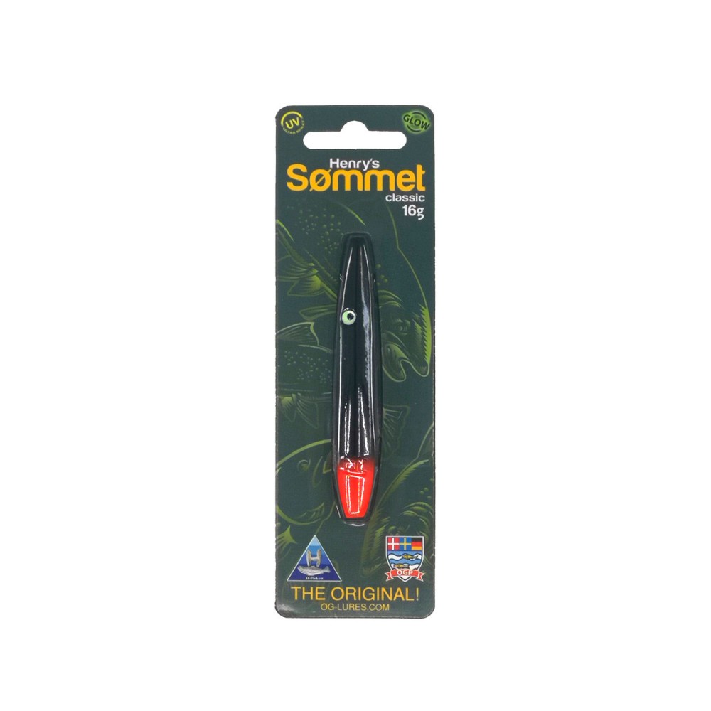 Ogp Henrys Sømmet 10 1cm 22gr Black Baitfish Gennemløber