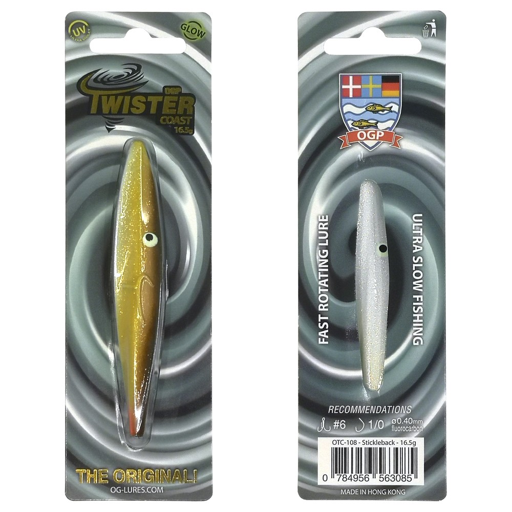 Ogp Twister Coast 13gr Stickleback Gennemløber