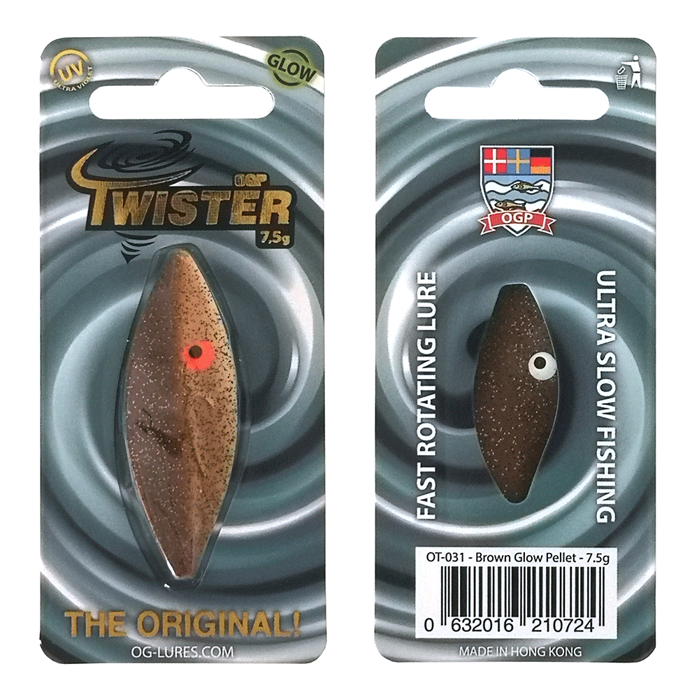 Ogp Twister 2gr Brown Glow Pellet Gennemløber