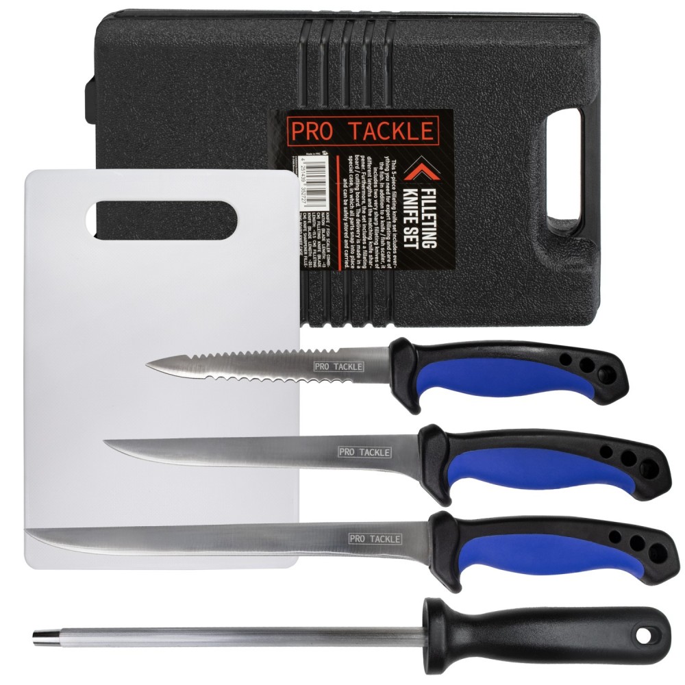Pro Tackle Filiteringssæt Fiskekniv