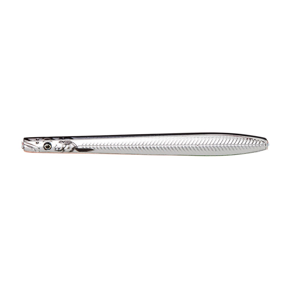Savage Gear Line Thru Sandeel Nail 10cm 16gr Silver Plating Gennemløber