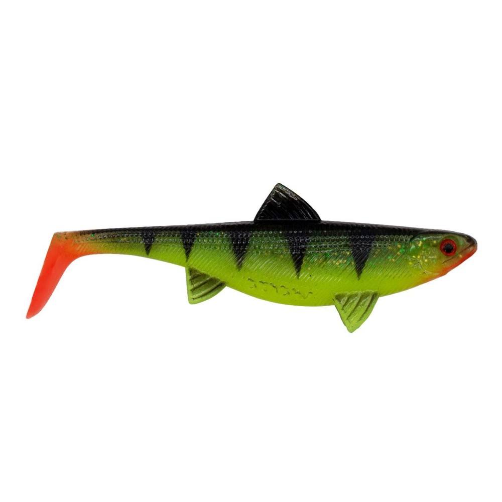 Senshu Real Fin Shad 12cm Shiny Tiger Softbait