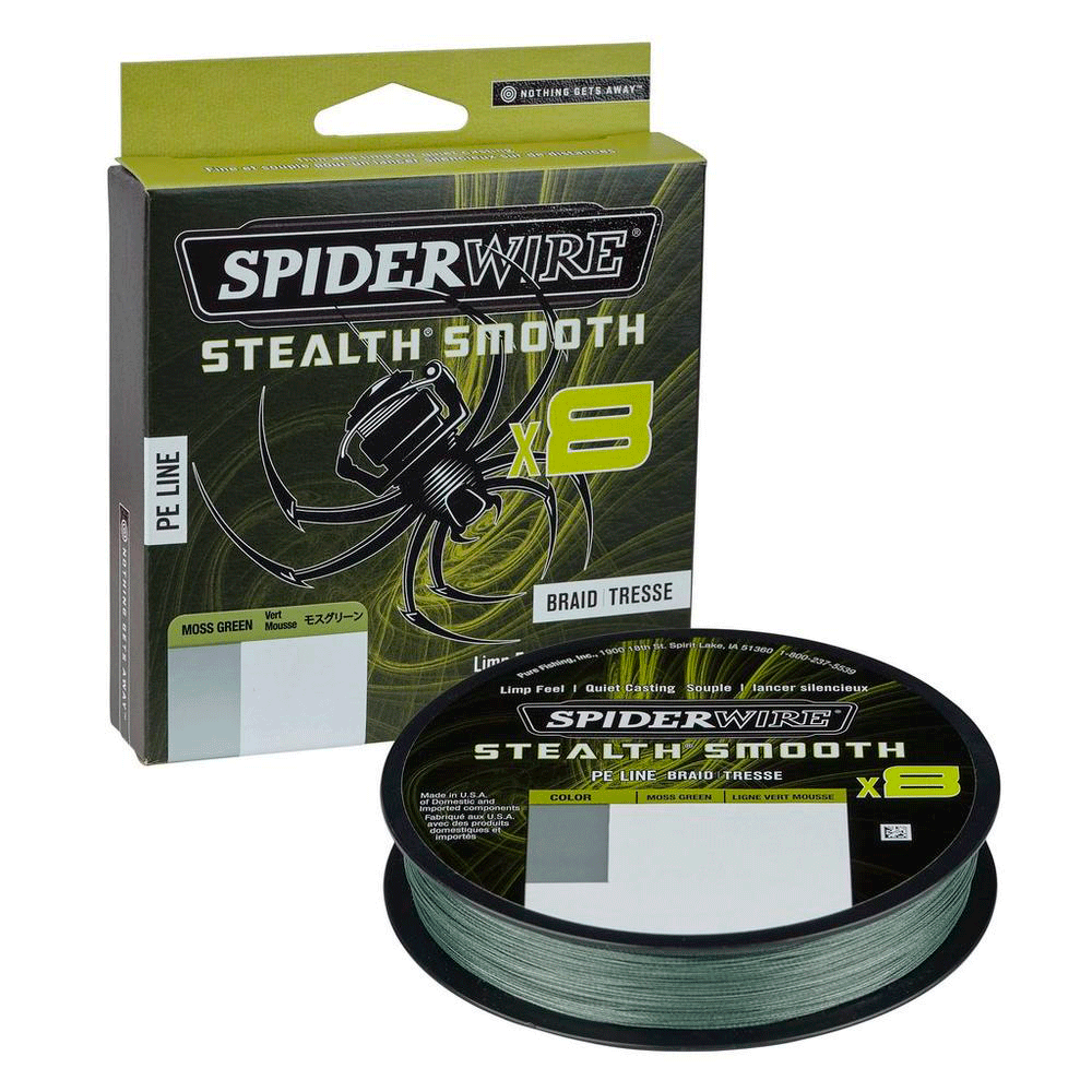 Spiderwire Stealth Smooth8 X8 Pe Braid   13mm Fletline