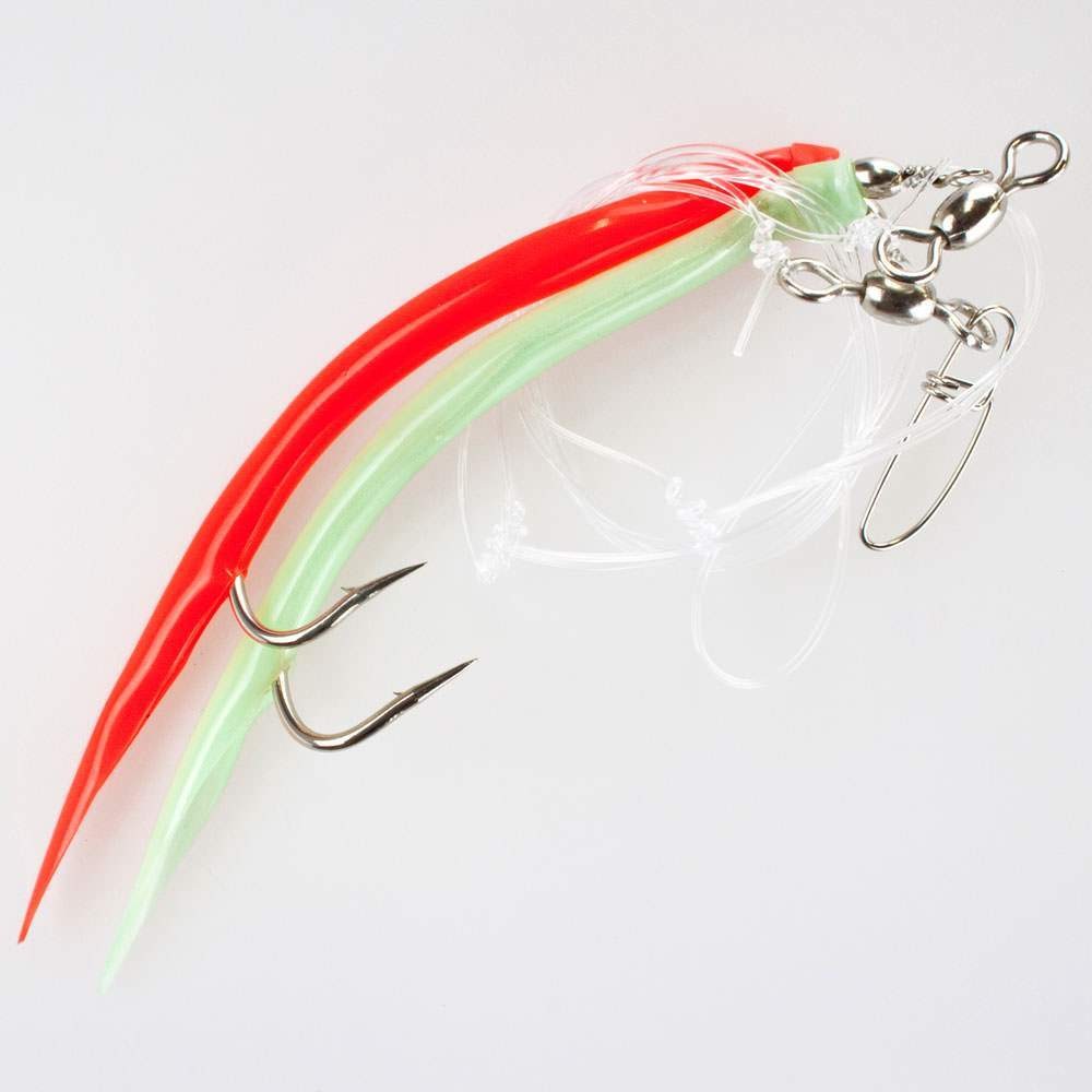 Team Deep Sea Pro Makk Duo 12   Rød Grøn Torskeforfang