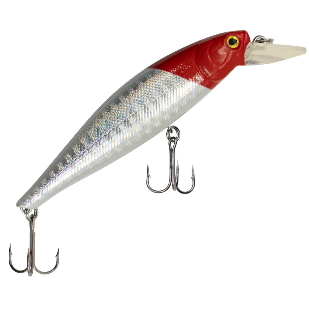 Viper Pro Parker Twitchbait 10cm 8gr Red Head Silver Wobler