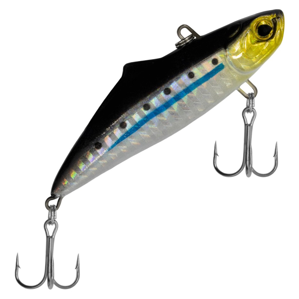 Viper Pro Rattle Jet Vibration Bait   5cm 20gr Black Sardine Wobler