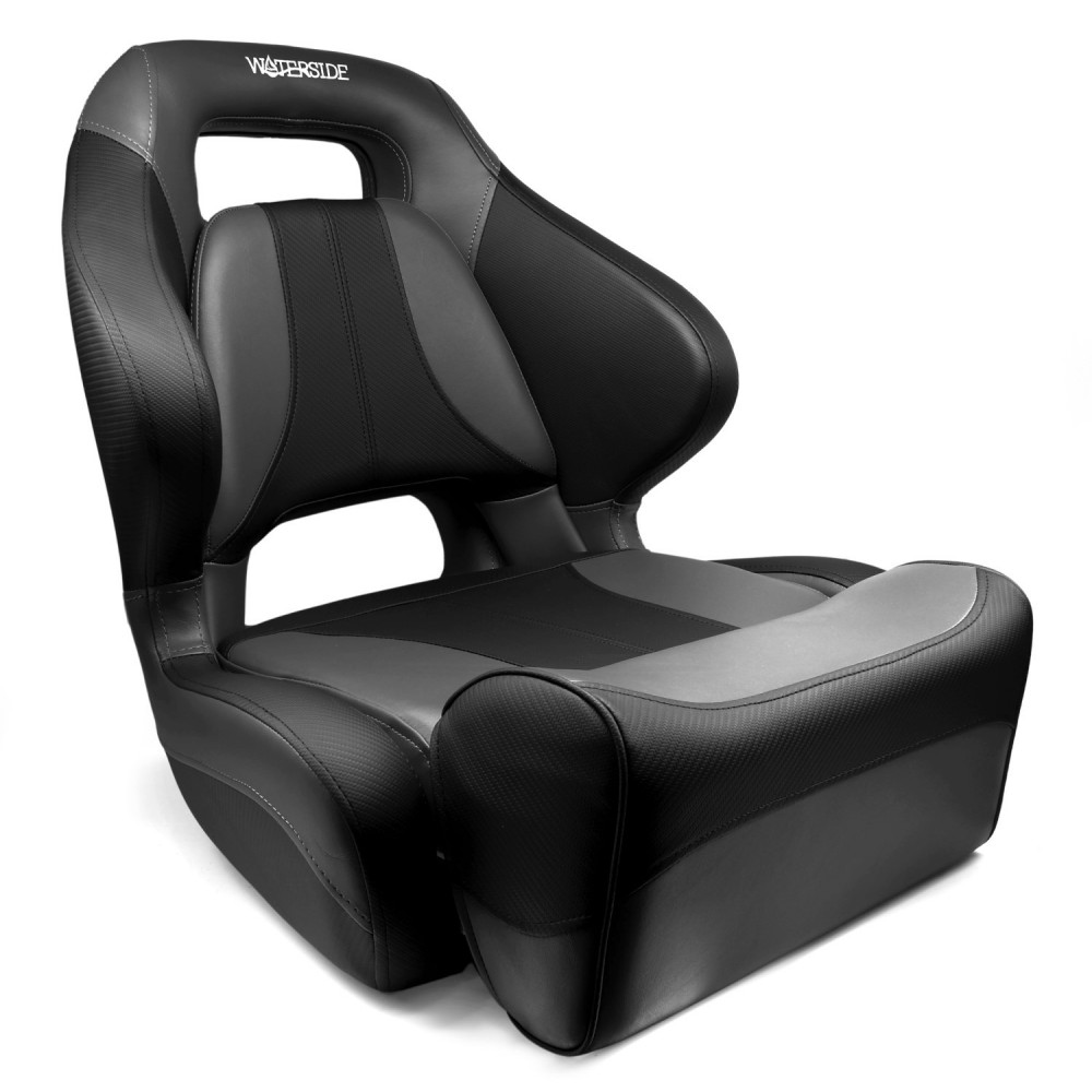 Waterside Captain Race Seat Dark Series Bådsæde