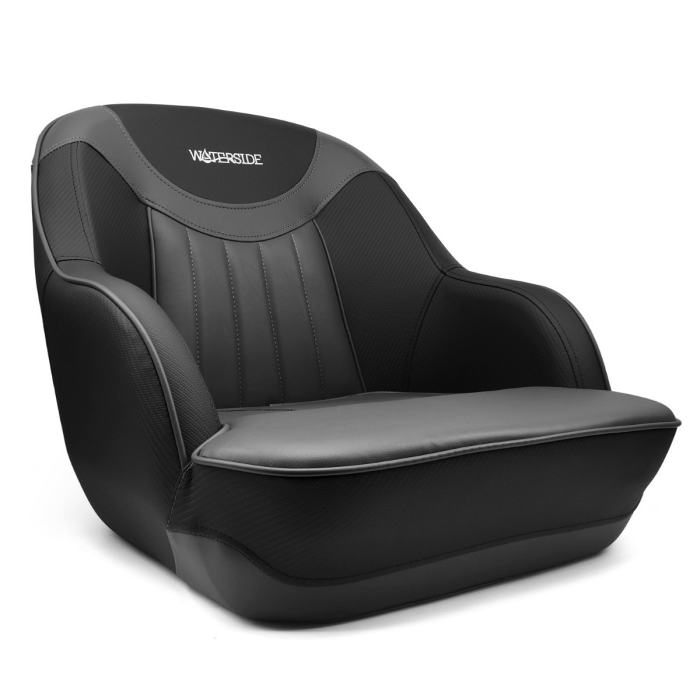 Waterside Captain Tourer Seat Dark Series Bådsæde