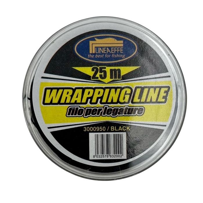Lineaffe Beviklingstråd Sort