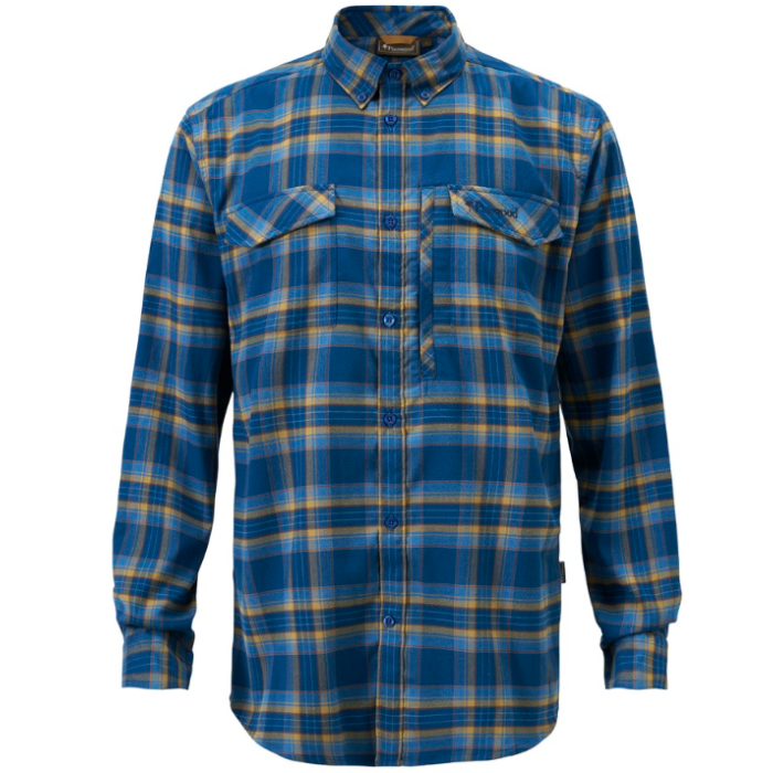 Pinewood Abisko Hiking Flanell Skjorte    Azur Blue