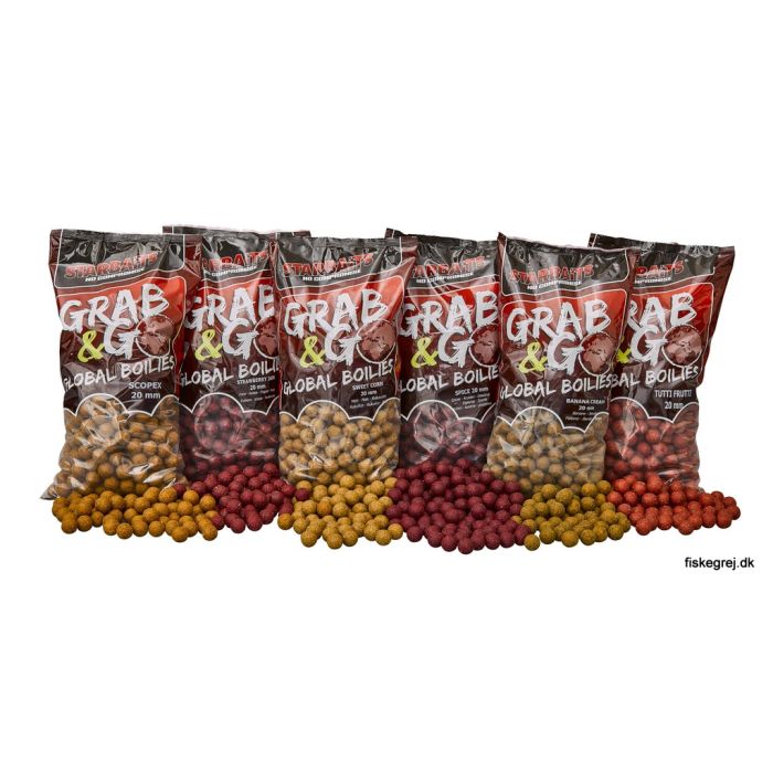 Starbaits Grab   Go Boilies 1kg