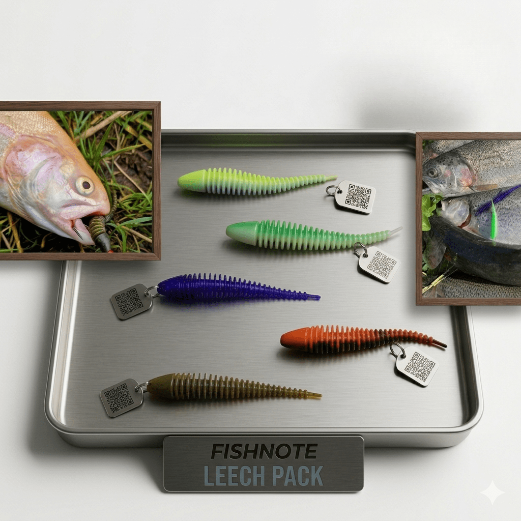 Fishnote Leech Pack  60stk