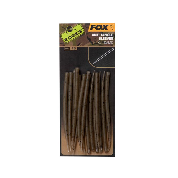 Fox Edges Anti Tangle Sleeves   Camo