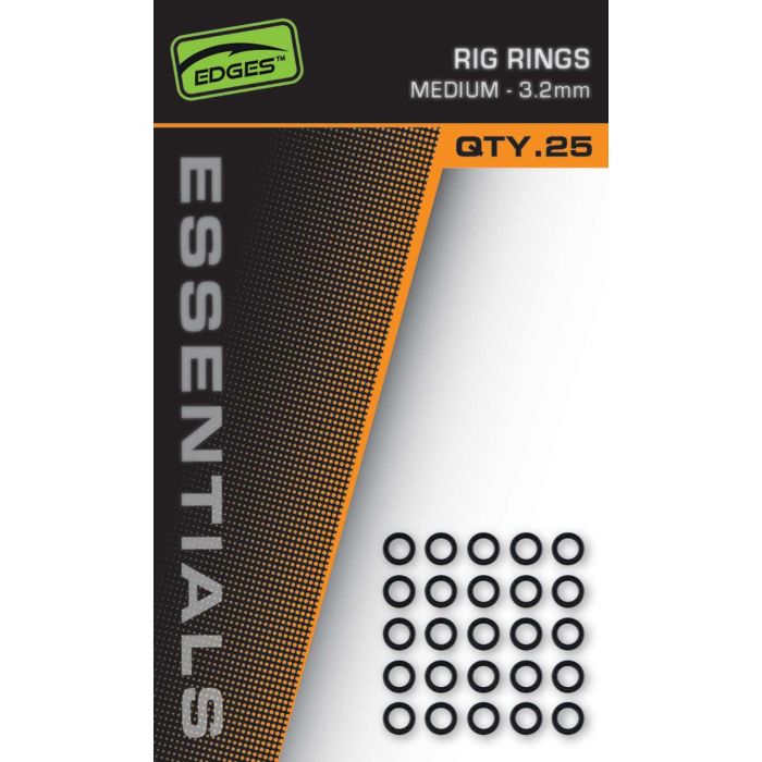 Fox Edges Essentials Rig Rings Medium   2mm