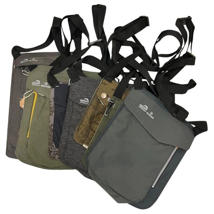 Geoff Anderson Upcycled Chest Pocket Bag
