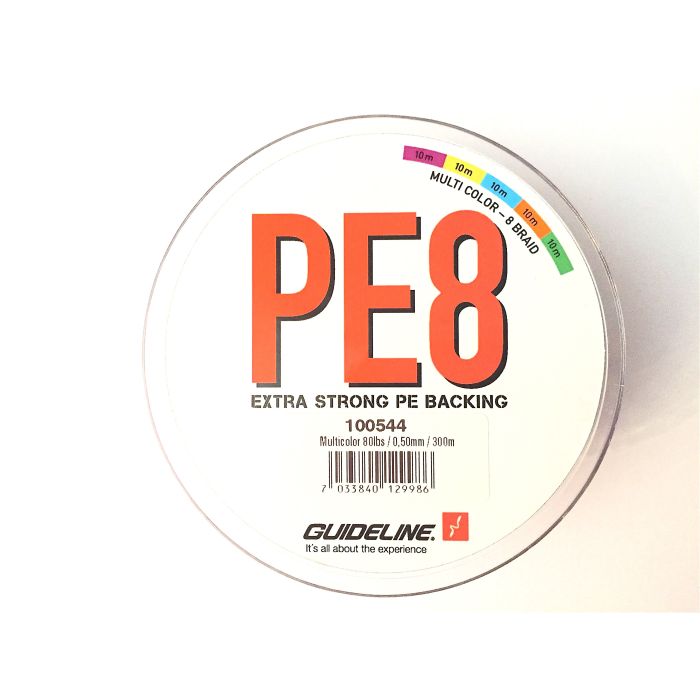 Guideline Pe Backing Multicolour 300m