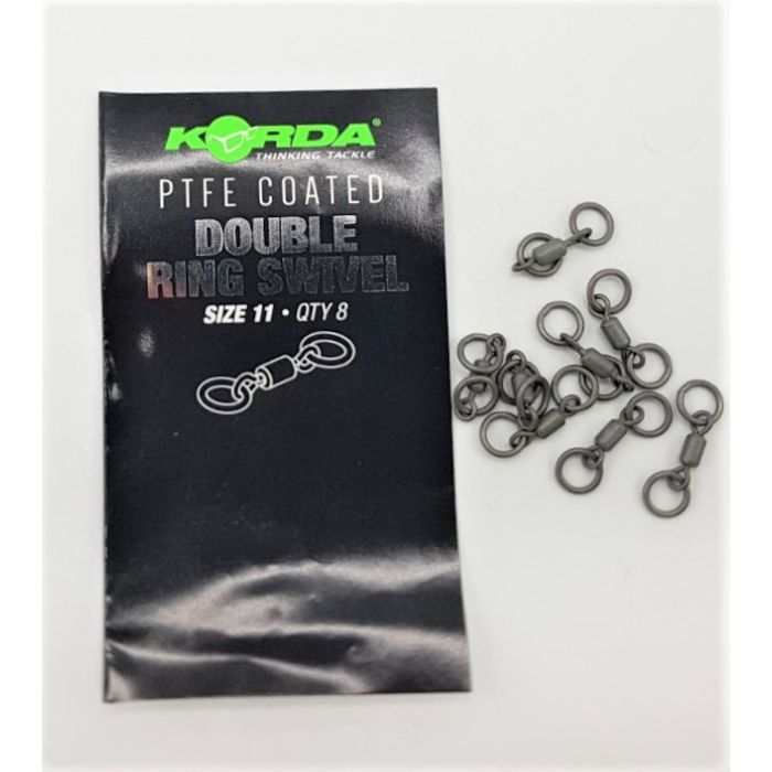 Korda Ptfe Double Ring Swivel Str  11