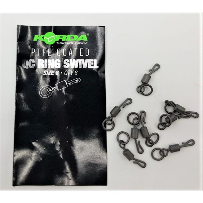 Korda Ptfe Qc Ring Swivel Str