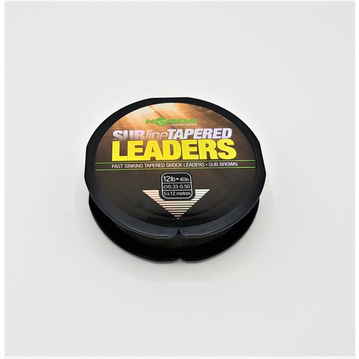 Korda Subline Tapered Leaders   33-  50mm
