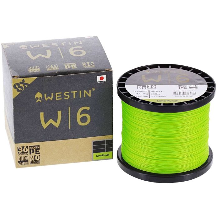 Westin W6   Braid Lime Punch 1500m