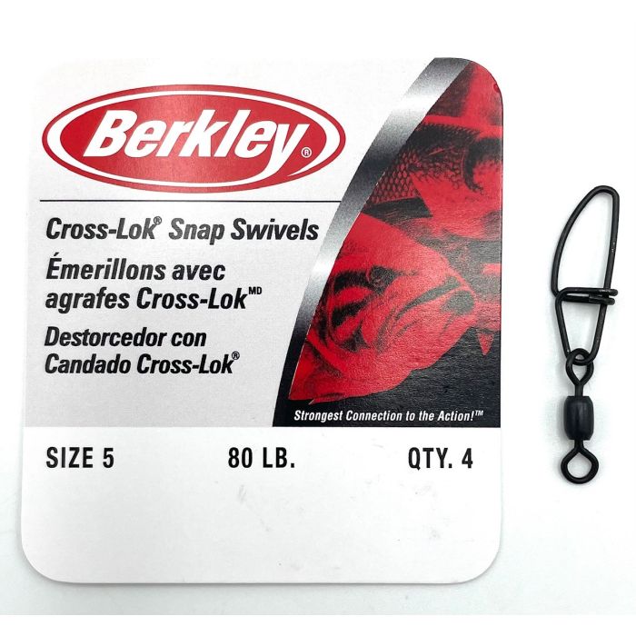 Berkley Cross-lok Snap Swivels