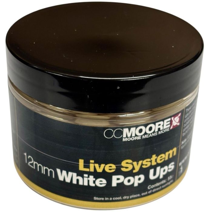 Cc Moore Live System White Pop Ups 12mm