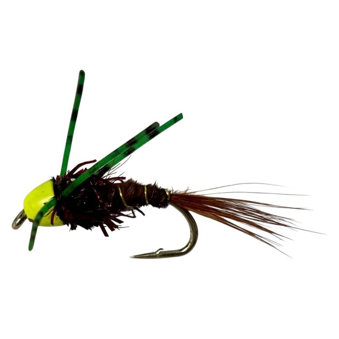 Fishmadman Bh- -bug    Green Rubberlegs