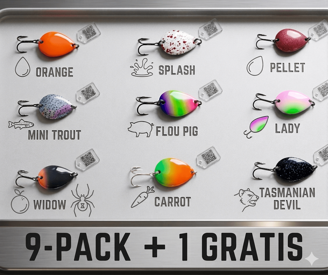 Fishnote Drop   8g  -pack     Stk  Gratis Drop