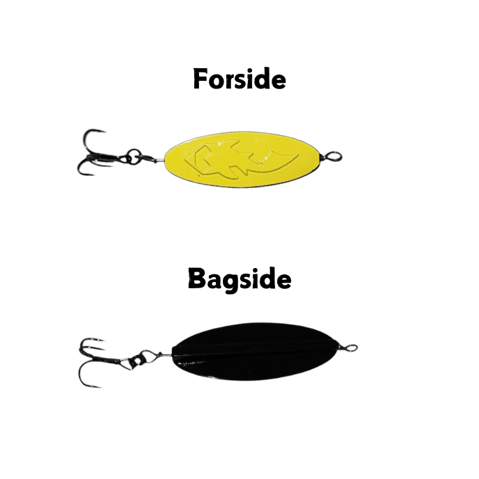 Fishnote Trout Lure Blink 7g Sort Gul