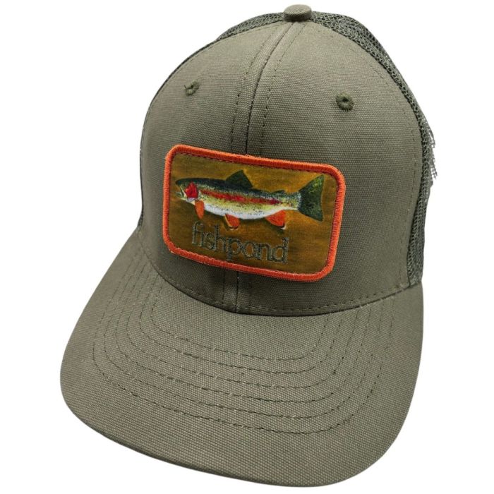 Fishpond Rainbow Trout Hat Olive