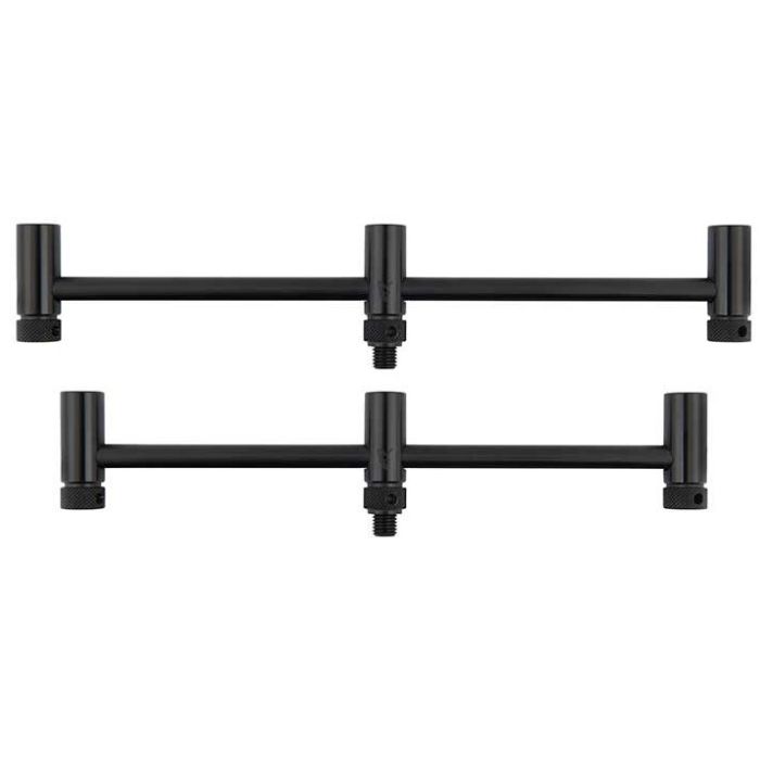Fox Black Label Slim Adjustable   Rod Buzz Bars  220mm 250mm
