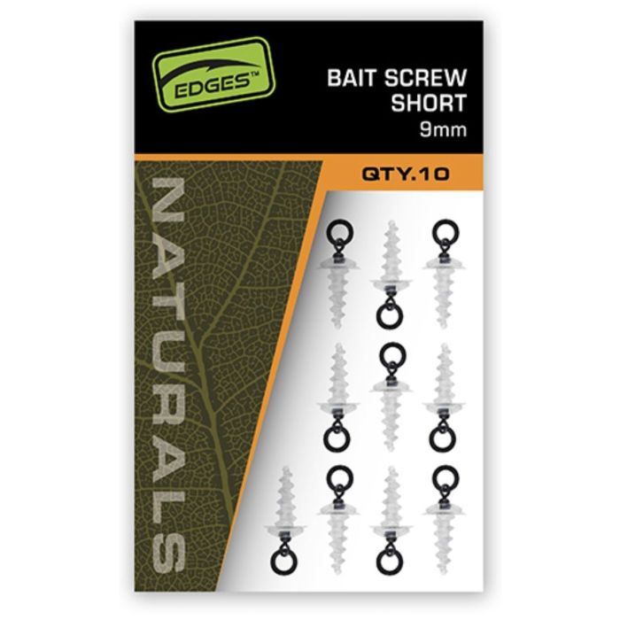 Fox Edges Naturals Bait Screw Short 9mm
