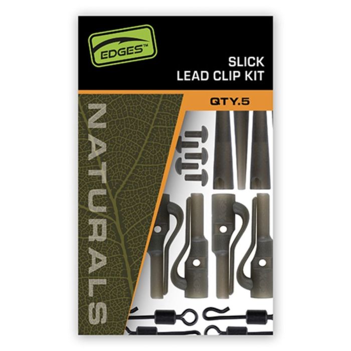Fox Edges Naturals Slick Lead Clip Kit
