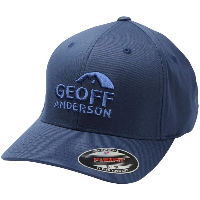 Geoff Anderson Nu Flexfit Cap Blå