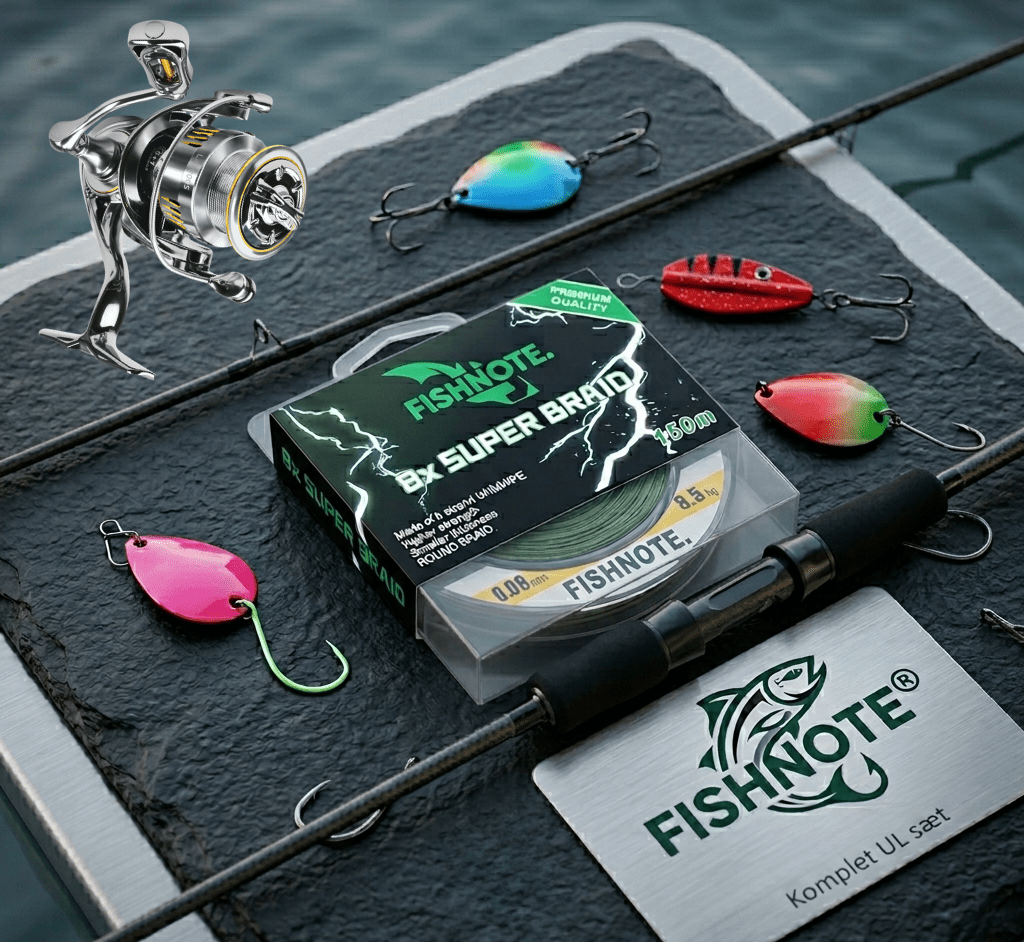 Komplet Fishnote Ul Sæt  -5g 2026 Nyhed