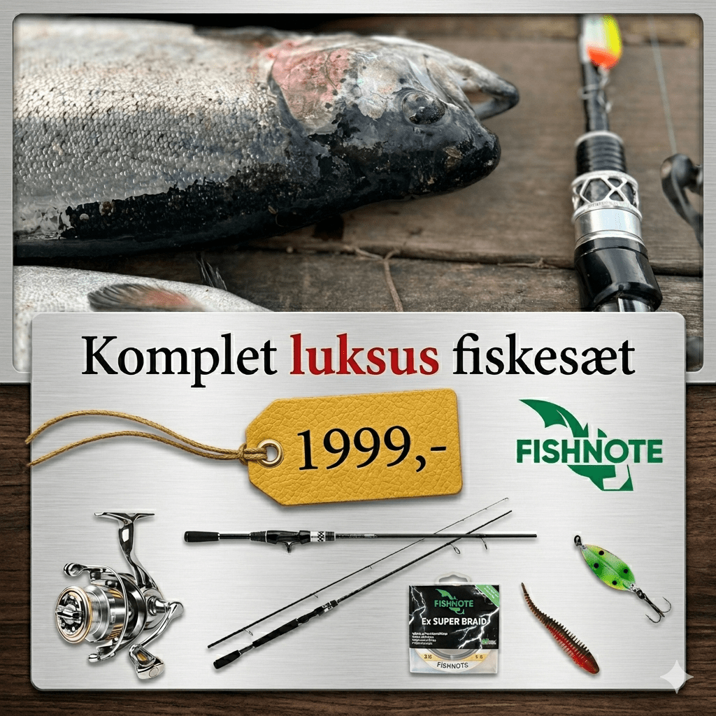 Komplet Luksus Fiskesæt