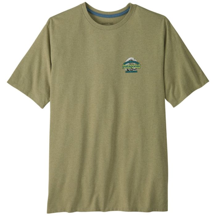 Patagonia Great Waves Responsibili-tee Gumtree Green