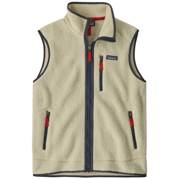 Patagonia Retro Pile Vest Pelican   Smoulder Blue