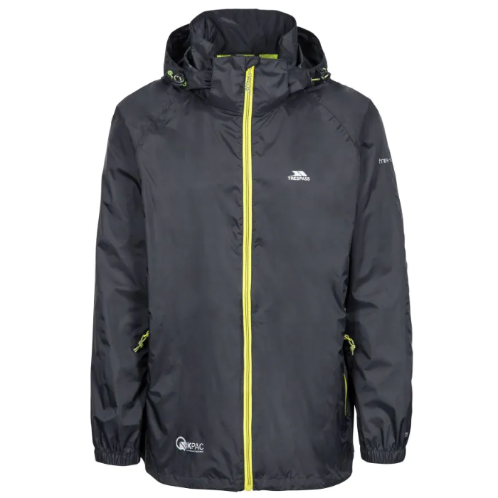 Trespass Qikpac   Jakke Black